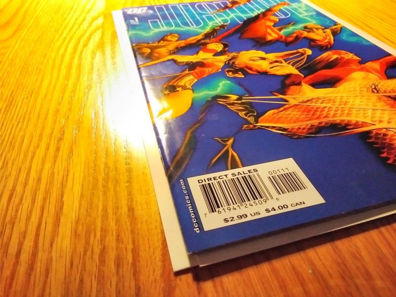 Justice #1 Heroes Cover (2005)