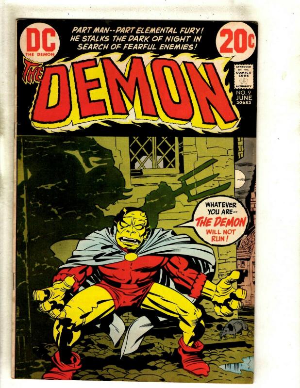 The Demon # 9 VF/NM DC Comic Book Jack Kirby Bronze Age Etrigan Fourth World RS1