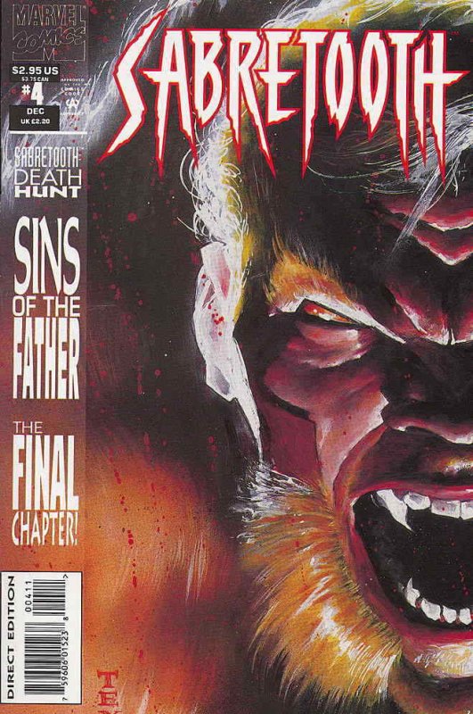 Sabretooth #4 VF; Marvel | Death Hunt - we combine shipping