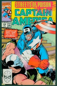 Captain America 378 VF/NM 9.0 Marvel 1990