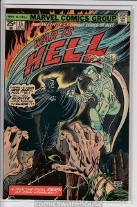 WAR IS HELL (1973 MARVEL) #15 VG/FN A13548