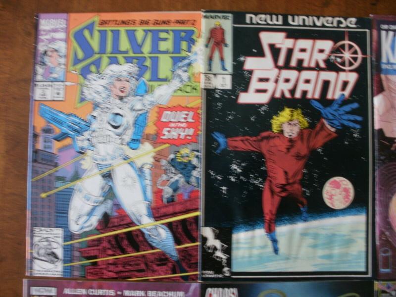 6 Comic: SILVER SABLE #3 STAR BRAND #1 SYPHONS #3 SUSPIRA #3 KAPTARA #1 GENESIS