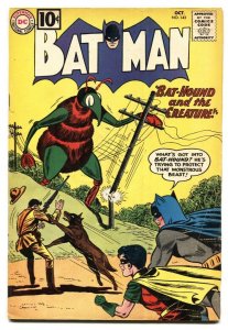 Batman #143 Silver-Age 1961-DC-Bat-hound vs The Creature-VG