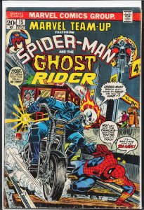 Marvel Team-Up #15 (1973) Ghost Rider [Key Issue]