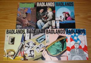 Badlands #1-6 VF/NM complete set +more JFK MURDER CONSPIRACY who killed kennedy?
