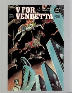 V For Vendetta Complete DC Comics LTD Series # 1 2 3 4 5 6 7 8 9 10 A Moore GK21