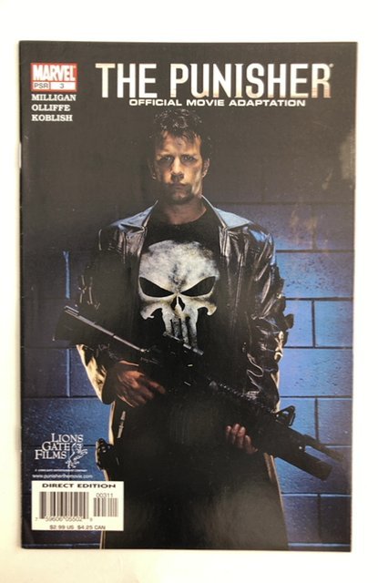 Punisher Official Movie Adaptation (2004) comic books