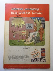 Sensation Comics #39 (1945) VG+ Condition 2 in tear fc