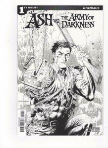 ASH vs ARMY OF DARKNESS #1, VF/NM, Variant, Bruce Campbell, 2017, AOD