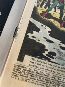 BLACKHAWK #174 Low Grade