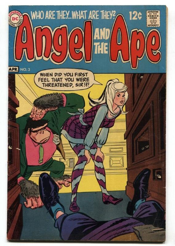 ANGEL AND THE APE #3 1969-DC COMICS-WALLY WOOD ART-FN
