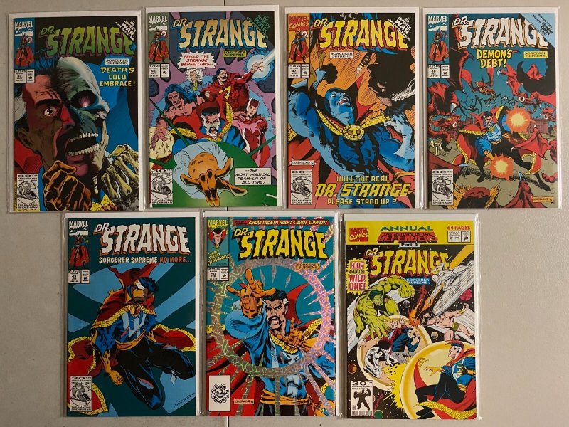 Doctor Strange lot #3-50 Annual Marvel 3rd Ser (avg 6.5) 39 diff (1989-'93)