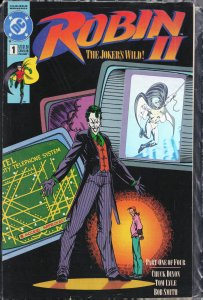 Robin II: The Joker's Wild! #1 Video Screens Cover (1991)