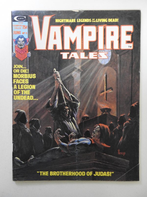 Vampire Tales #11 (1975) Starring Morbius! Solid VG Condition!