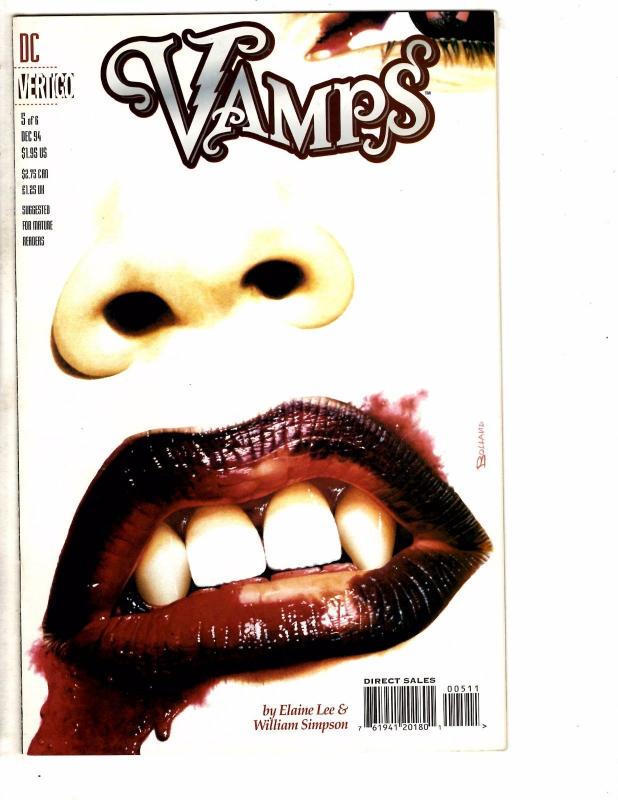 Vamps Complete DC Vertigo Comics Limited Series # 1 2 3 4 5 6 1994 Vampire J210