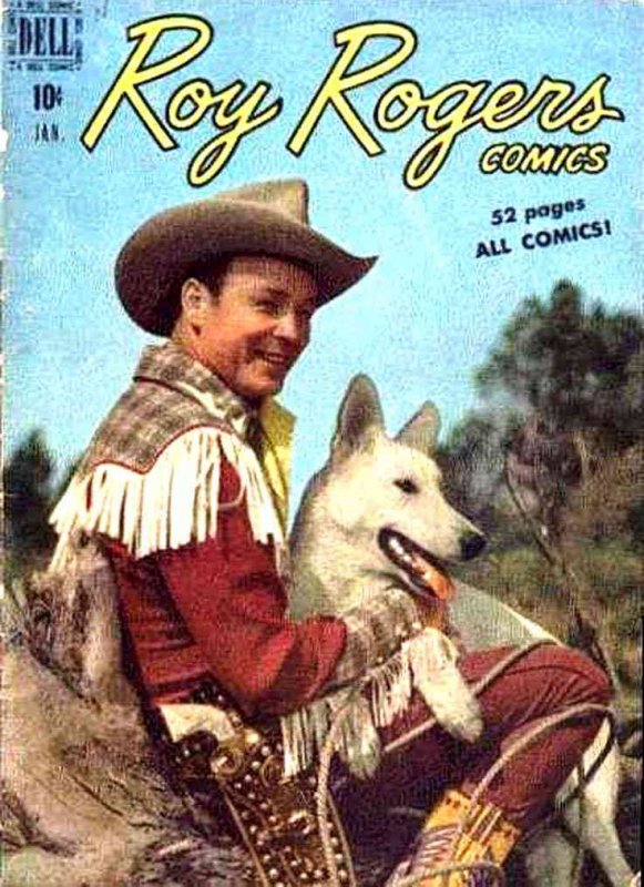 Roy Rogers Comics #25 FAIR ; Dell | low grade comic January 1950 Western