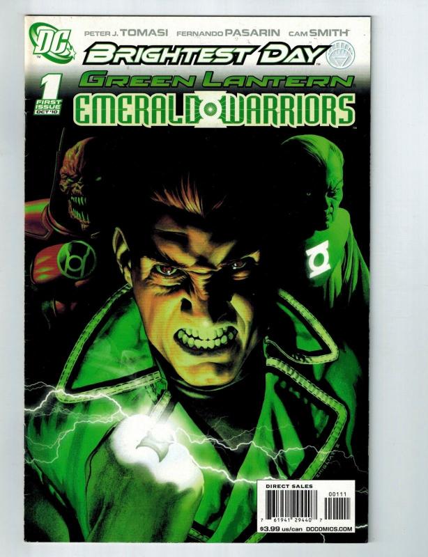 Brightest Day Green Lantern Emerald Warriors # 1 FN DC Comic Book Batman S97