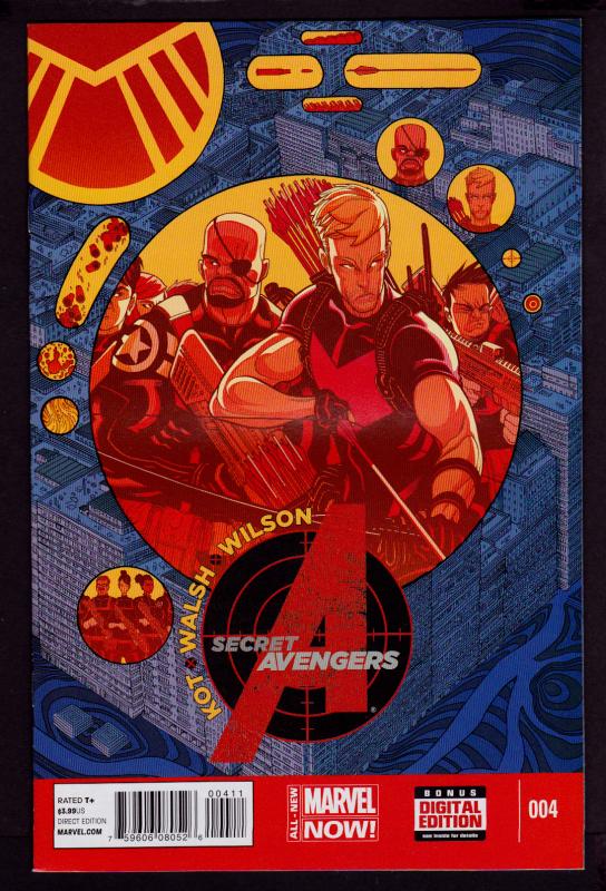 Secret Avengers #4 (2014 Series)   9.4 NM