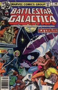 Battlestar Galactica (Marvel) #2 VG ; Marvel | low grade comic
