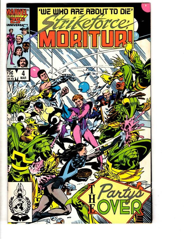 Lot Of 13 Strikeforce Morituri Marvel Comics # 1 2 3 4 5 6 7 8 9 10 11 12 13 RJ1