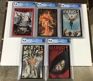 Marvels (1994) 0 1 2 3 4 All Cgc 9.8 White Pages 1-4 Extra 0-4 Marvel Alex Ross