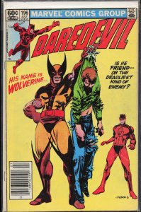 Daredevil #196 (1983) Daredevil [Key Issue]