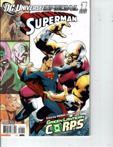 Lot Of 2 DC Comic Books DC Universe Special JLA #1 and Superman #1   LH24