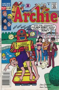 Archie #381 (Newsstand) FAIR ; Archie | low grade comic October 1990 Bikini - Ro