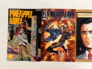 4 Indie Comics Pineapple Army # 2+Knightmare # 2+Baseball # 1+T.O.C # 1 92 JS47