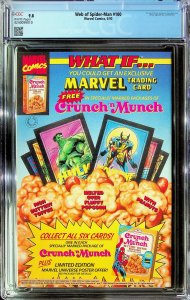 Web of Spider-Man #100 Direct Edition (1993) - CGC 9.8 - Cert#4240099010
