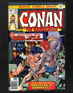Conan The Barbarian #63 NM- 9.2 White Pages