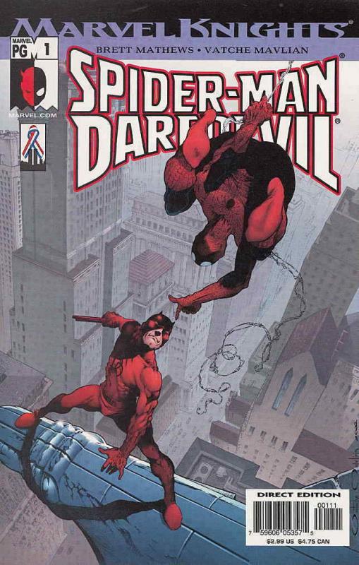 Spider-Man/Daredevil #1 VF/NM; Marvel | save on shipping - details inside