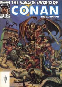 Savage Sword of Conan #123 VF/NM; Marvel | save on shipping - details inside