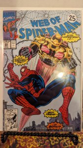 Web of Spider-Man #83 (1991) Enter Hypertron 1.0 NM/M