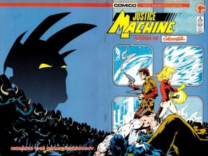 Justice Machine Featuring the Elementals #4 Comico Comics 08/86 (VFNM 9.0)