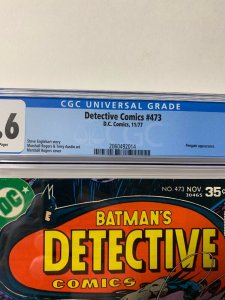 Detective Comics 473 Cgc 9.6 White Pages Dc Comics Batman 2060492014