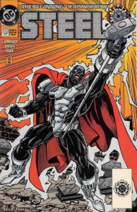 Steel #0A FN ; DC | Louise Simonson Logo Variant