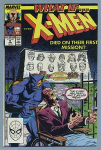 WHAT IF #9, VF/NM, X-Men had died, Wolverine, Storm, Cyclops, 1988 1990, Marvel