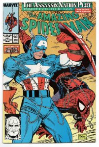 Amazing Spider-Man #323 VINTAGE 1989 Marvel Comics Todd McFarlane Capt America