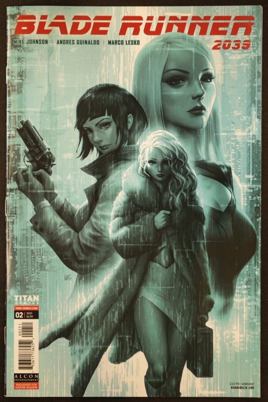 Blade Runner 2039 #2  Titan Comics 2023 NM  Lim Variant Virgin Copic Set