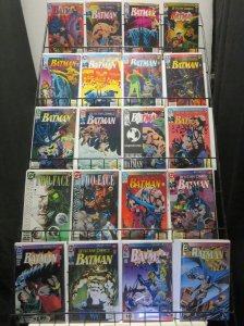 BATMAN KNIGHTFALL PARTS 1-19, 19a Spectacular cross title story arc COMPLETE 