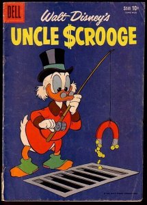 UNCLE SCROOGE COMICS #26-1959-CARL BARKS ART VG