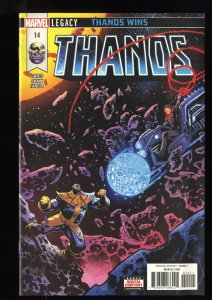 Thanos #14 NM- 9.2 2nd Appearance Cosmic Ghost Rider!