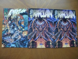 3 Image RIPCLAW Comic #3 + (2x)-SPECIAL (1995) Peterson Silvestri Wohl Raskin