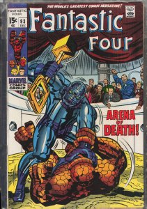 Fantastic Four #93 (1969) Fantastic Four