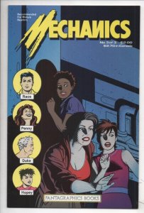 MECHANICS #3, VF/NM, Fantagraphics, Jamie Hernandes Love Rockets 1985