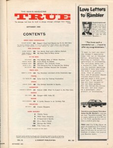 True 9/1965-Fawcett-Humphrey Bogart-NFL scandal-abortion-pulp thrills-G