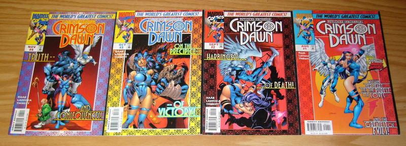 Psylocke & Archangel: Crimson Dawn #1-4 VF/NM complete series - x-men 2 3 set