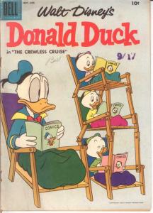 DONALD DUCK 56 VG+ Nov.-Dec. 1957 COMICS BOOK