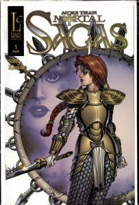 More Than Mortal: Sagas #1 Limited Edition Cover (1998) More Than Mortal